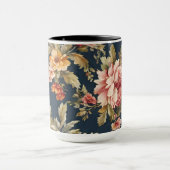 Italiaans Exquise Mooie Bloemenpatroon Mok (Midden)