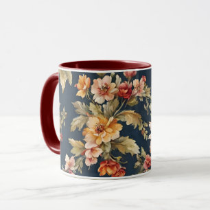 Italiaans Exquise Mooie Bloemenpatroon Mok