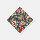 Italiaans Exquise Mooie Bloemenpatroon Servet (Hoek)