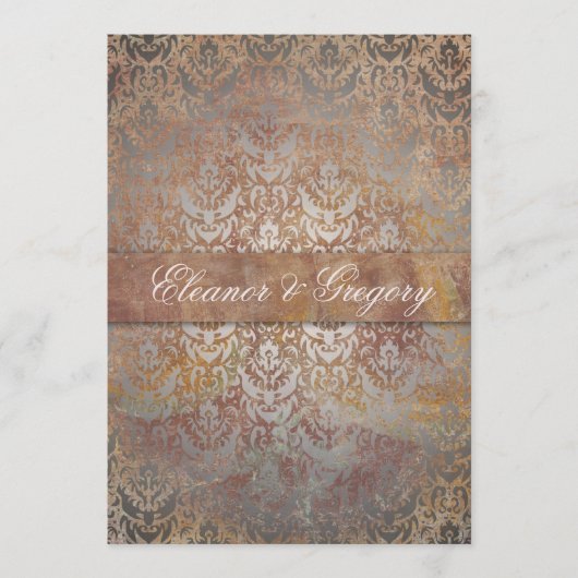 Italiaans Feest Toscaanse Elegantie Menu Kaarten (Voorkant)