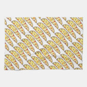 Italiaans feestfeest met kerstcadeau theedoek (Horizontaal)