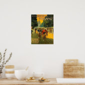  Italiaans fietsadvertentie Poster (Keuken)