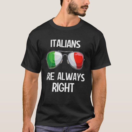 Italiaans finland italië slang italië pun Italians T-shirt (Voorkant)