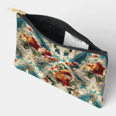 Italiaans floraal damast grillig patroon etui (Open)