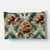 Italiaans floraal damast grillig patroon etui (Achterkant)