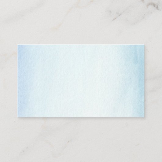 Italiaans Floral Vrijgezellenfeest Enclosure Kaart Visitekaartje (Achterkant)