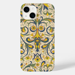 Italiaans Florentijns bloeipatroon Case-Mate iPhone 14 Hoesje