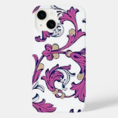 Italiaans Florentijns bloeipatroon Case-Mate iPhone Case (Achterkant)
