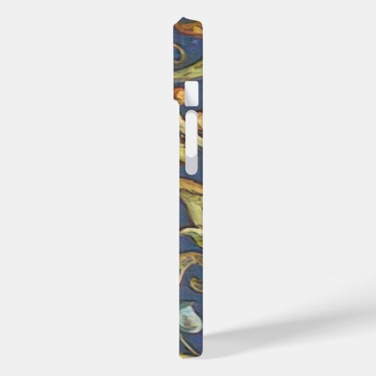 Italiaans Florentijns bloeipatroon Case-Mate iPhone Case (Achterkant / Links)