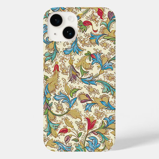 Italiaans Florentijns bloeipatroon Case-Mate iPhone Case (Achterkant)