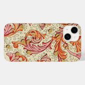 Italiaans Florentijns bloeipatroon Case-Mate iPhone Case (Achterkant (horizontaal))