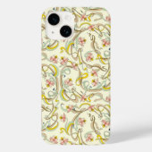 Italiaans Florentijns bloeipatroon Case-Mate iPhone Case (Achterkant)