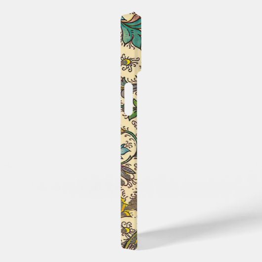 Italiaans Florentijns bloeipatroon Case-Mate iPhone Case (Achterkant / Rechts)