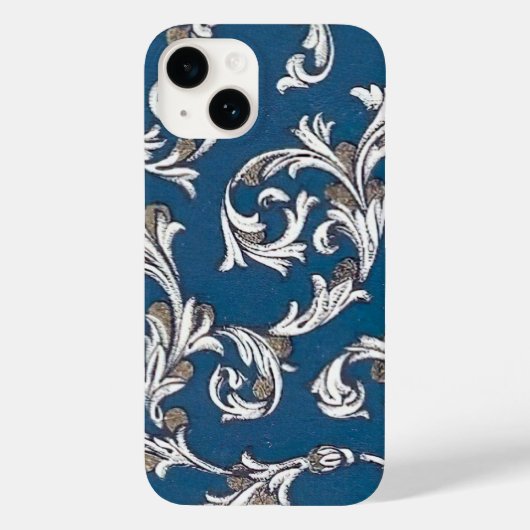 Italiaans Florentijns bloeipatroon Case-Mate iPhone Case (Achterkant)