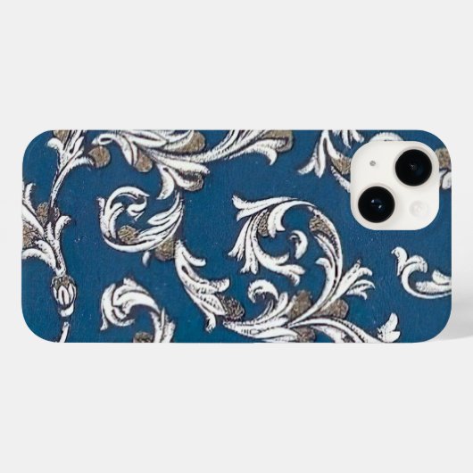Italiaans Florentijns bloeipatroon Case-Mate iPhone Case (Achterkant (horizontaal))