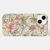 Italiaans Florentijns bloeipatroon Case-Mate iPhone Case (Achterkant (horizontaal))
