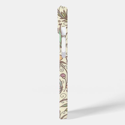 Italiaans Florentijns bloeipatroon Case-Mate iPhone Case (Achterkant / Links)