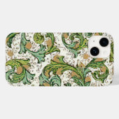 Italiaans Florentijns bloeipatroon Case-Mate iPhone Case (Achterkant (horizontaal))