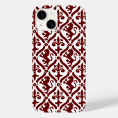 Italiaans Florentijns bloeipatroon Case-Mate iPhone Case (Achterkant)