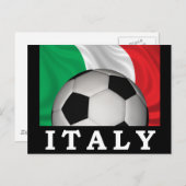 Italiaans Football Briefkaart (Voorkant / Achterkant)