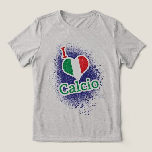 Italiaans Football Calcio T-Shirt (Design voorkant)