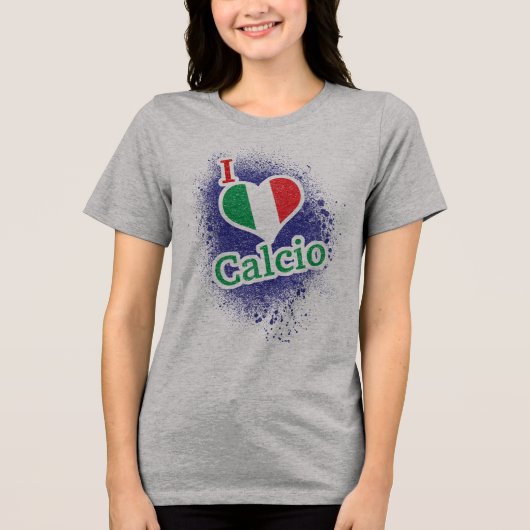 Italiaans Football Calcio T-Shirt (Voorkant)