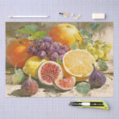 Italiaans geïnspireerde fruitcollage Tissuepapier (Craft)