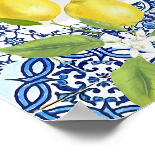 Italiaans geïnspireerde welkomstbord | Elegante do Poster (Hoek)