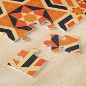 Italiaans geometrisch mozaïekpatroon,  mozaïek. legpuzzel (Zijkant)