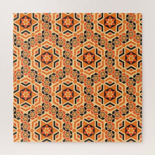 Italiaans geometrisch mozaïekpatroon,  mozaïek. legpuzzel (Verticaal)