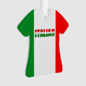 Italiaans gepersonaliseerd ornament (voorkant)