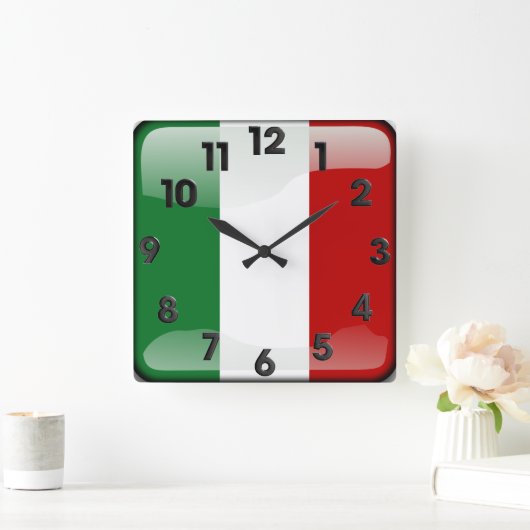 Italiaans gepolijst vierkante klok (Huis)