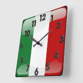 Italiaans gepolijst vierkante klok (Hoek)