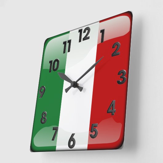 Italiaans gepolijst vierkante klok (Hoek)