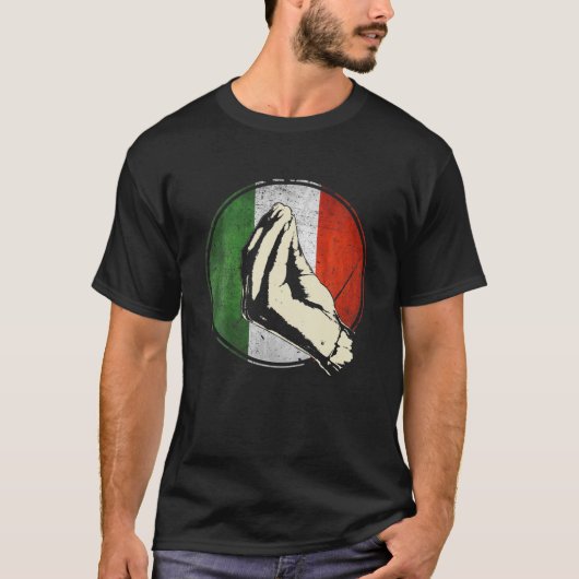 Italiaans Gift Shirt Funny Italië (Voorkant)