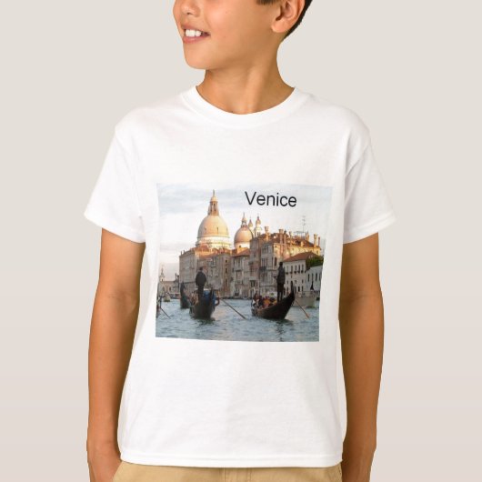 Italiaans Grand Canal Venice (St.K.) T-shirt (Voorkant)