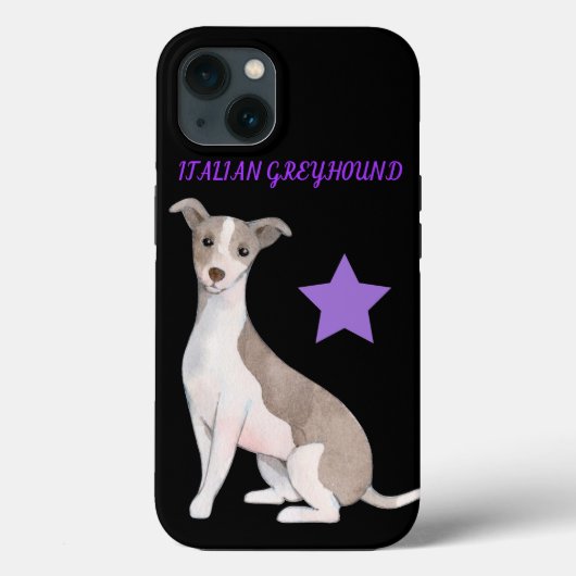 ITALIAANS GREYHOUND APPLE IPHONE 13 HOESJE. Case-Mate iPhone CASE (Achterkant)
