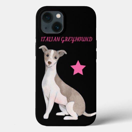 ITALIAANS GREYHOUND APPLE IPHONE 13 HOESJE. Case-Mate iPhone CASE (Achterkant)