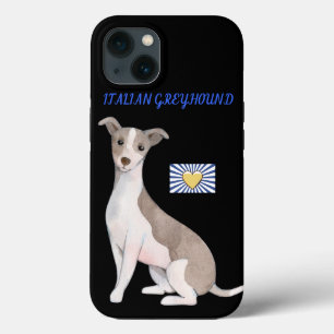 ITALIAANS GREYHOUND APPLE IPHONE 13 HOESJE. Case-Mate iPhone CASE