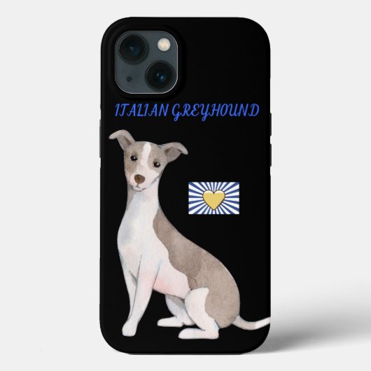 ITALIAANS GREYHOUND APPLE IPHONE 13 HOESJE. Case-Mate iPhone CASE (Achterkant)