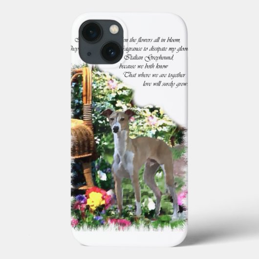 Italiaans Greyhound Art Gifts Case-Mate iPhone Case (Achterkant)