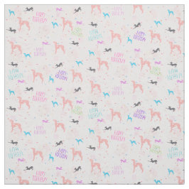 Italiaans Greyhound Birthday Fabric, Joann Fabric Stof