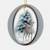 Italiaans Greyhound Christmas Gifts Ornament (Links)