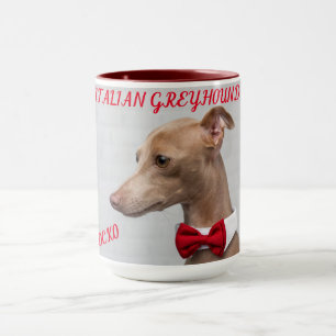 ITALIAANS GREYHOUND COMBO TWEE TONED MOK. MOK