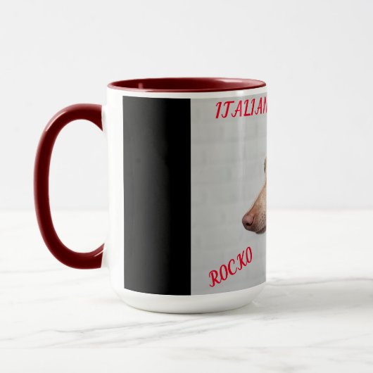 ITALIAANS GREYHOUND COMBO TWEE TONED MOK. MOK (Links)