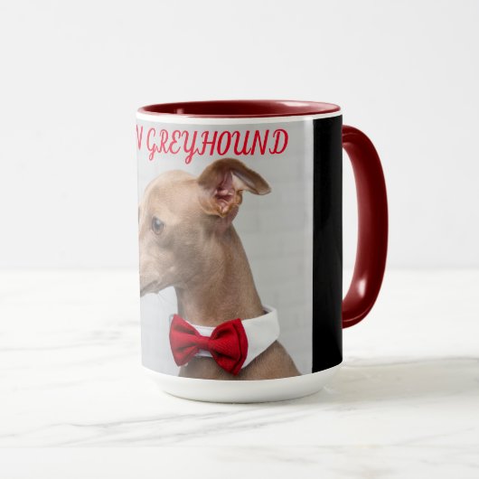 ITALIAANS GREYHOUND COMBO TWEE TONED MOK. MOK (Voorkant rechts)
