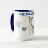 ITALIAANS GREYHOUND COMBO TWEE TONED MOK. MOK (Voorkant links)