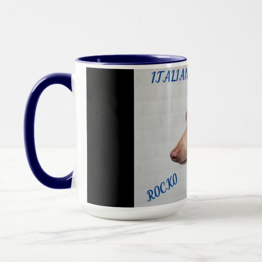 ITALIAANS GREYHOUND COMBO TWEE TONED MOK. MOK (Links)