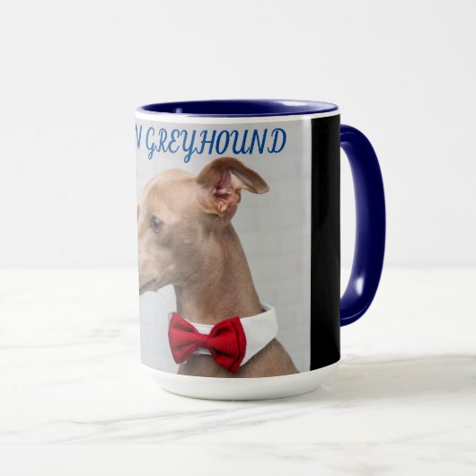 ITALIAANS GREYHOUND COMBO TWEE TONED MOK. MOK (Voorkant rechts)