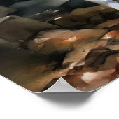 Italiaans Greyhound Dog Art Print Poster (Hoek)